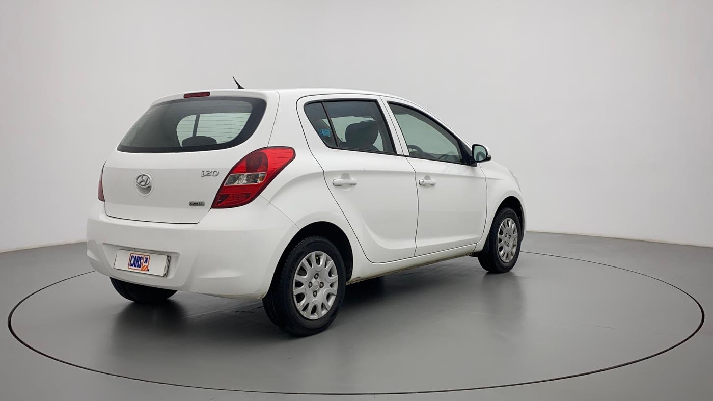 2010 Hyundai i20 SPORTZ (O) 1.2, Petrol, Manual, 66,314 km, Right Back Diagonal