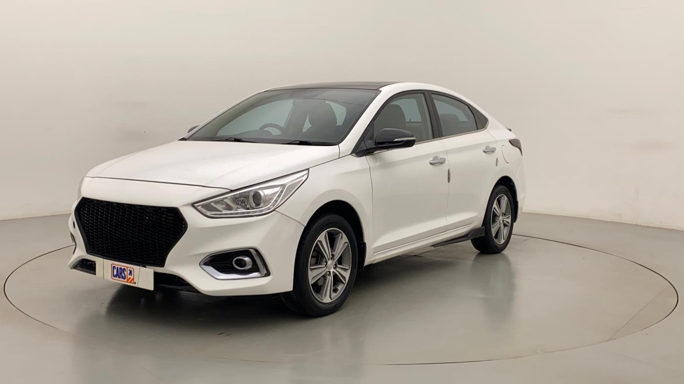 2018 Hyundai Verna 1.6 VTVT SX (O) AT, Petrol, Automatic, 39,147 km, Left Front Diagonal