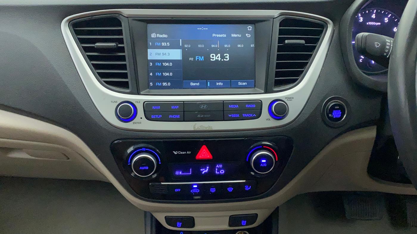 2018 Hyundai Verna 1.6 VTVT SX (O) AT, Petrol, Automatic, 39,147 km, Air Conditioner