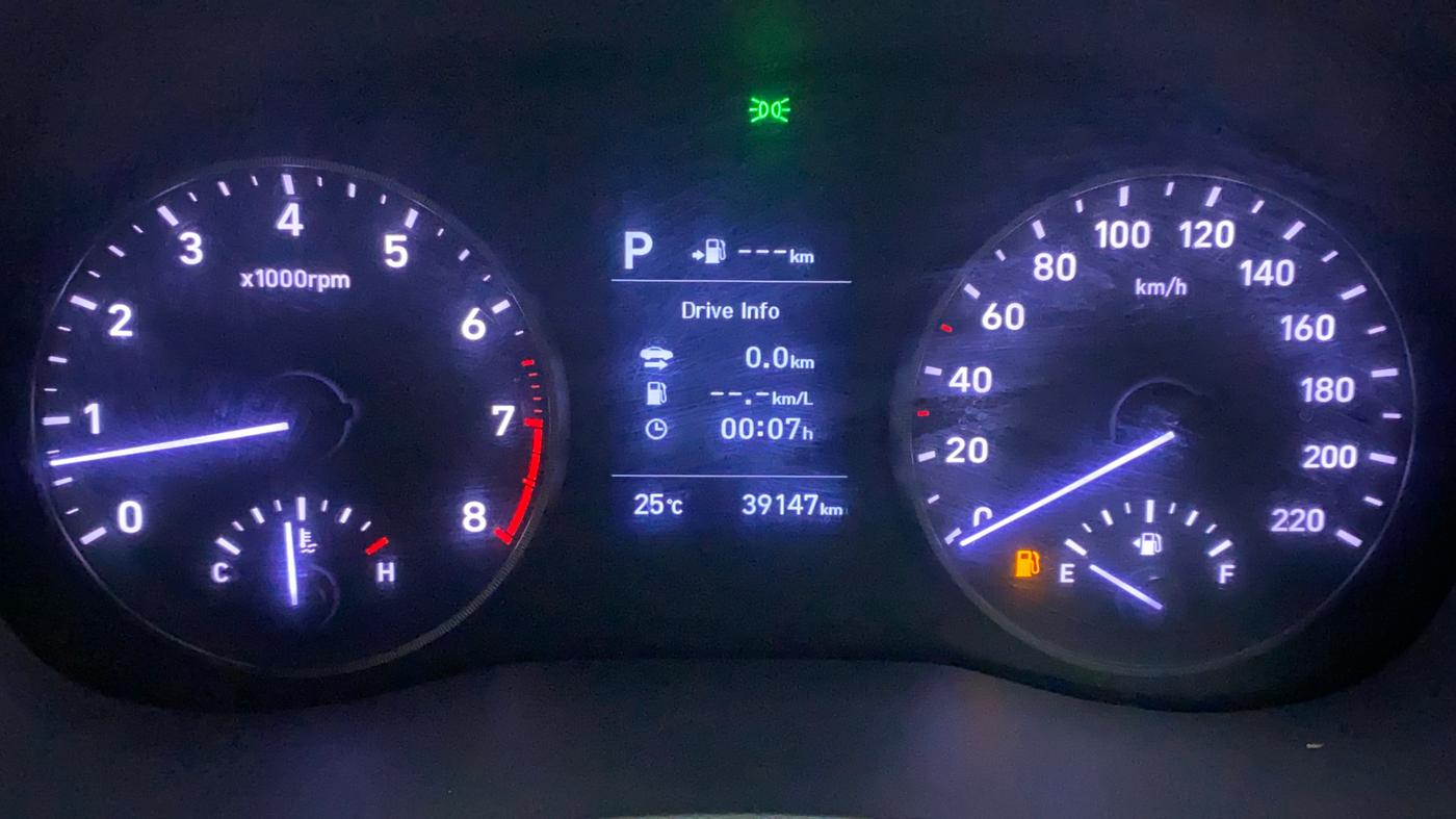 2018 Hyundai Verna 1.6 VTVT SX (O) AT, Petrol, Automatic, 39,147 km, Odometer Image
