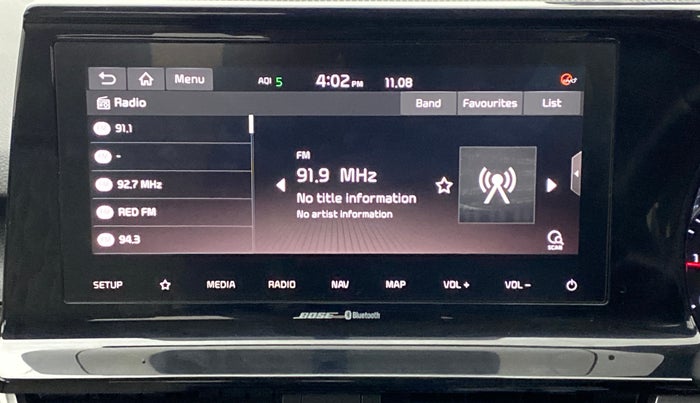 2019 KIA SELTOS HTX+ AT 1.5 DIESEL, Diesel, Automatic, 23,995 km, Infotainment System