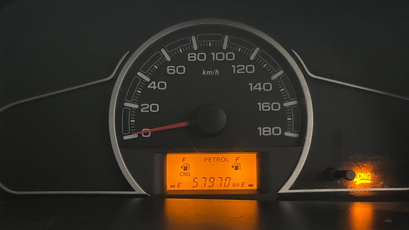 2022 Maruti Alto LXI OPT CNG, CNG, Manual, 57,945 km, Odometer Image