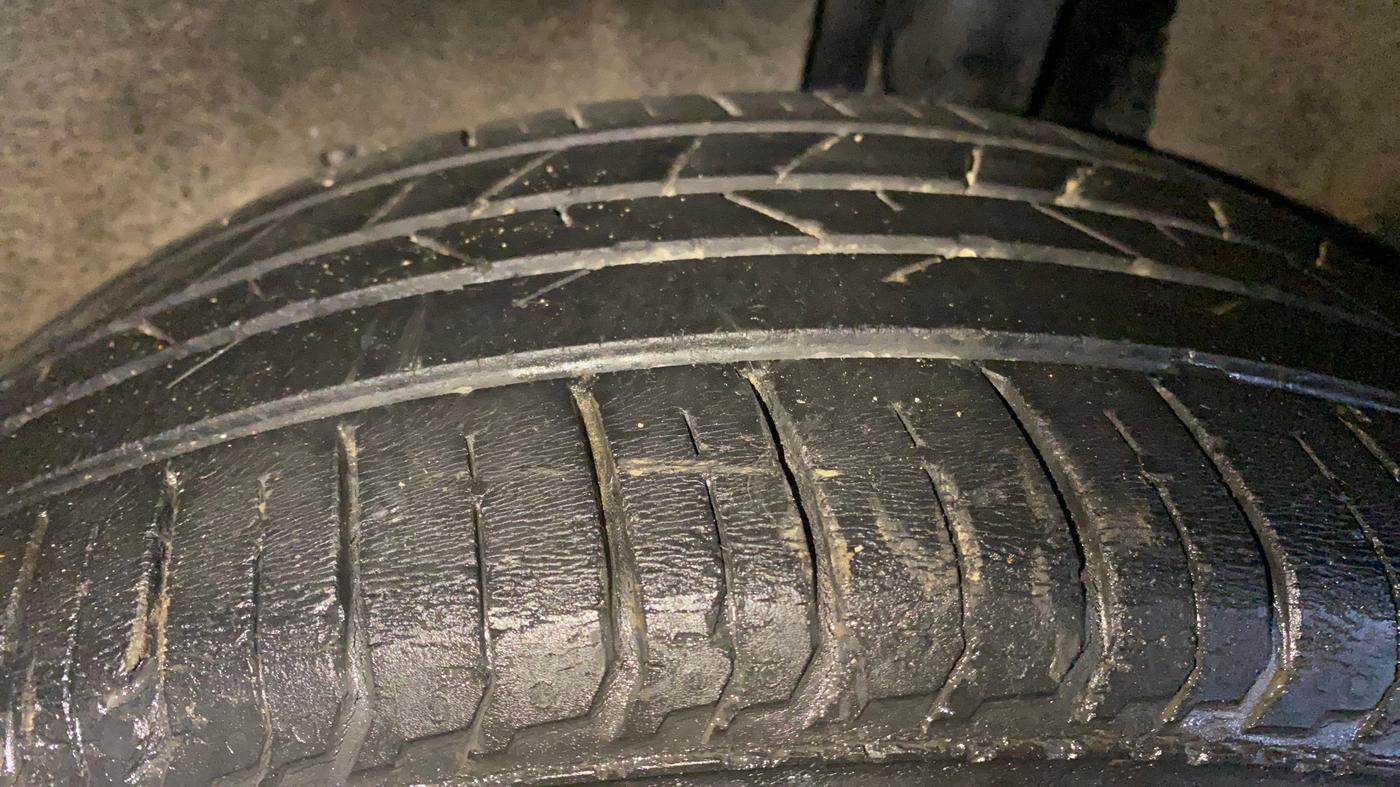 2017 Maruti Baleno ALPHA PETROL 1.2, Petrol, Manual, 87,800 km, Left Rear Tyre Tread