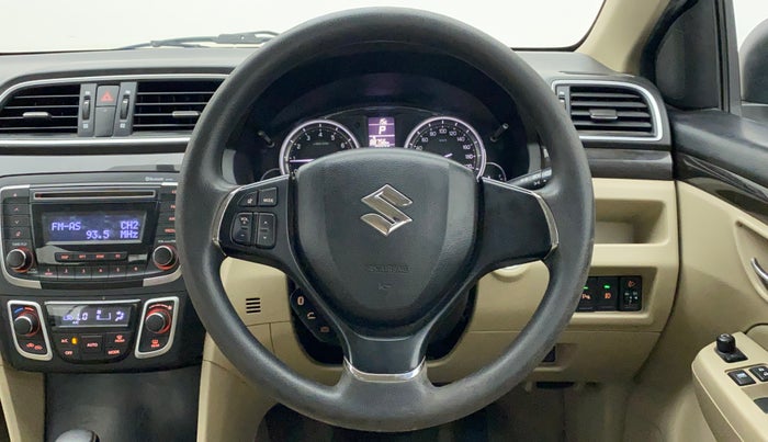 2015 Maruti Ciaz ZXI AT, Petrol, Automatic, 80,214 km, Steering Wheel Close Up