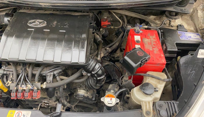 2015 Hyundai Grand i10 MAGNA 1.2 KAPPA VTVT, CNG, Manual, 1,13,214 km, Engine View - Left