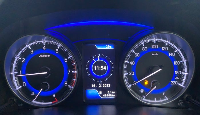 2019 Maruti Baleno ZETA 1.2 K12, Petrol, Manual, 49,608 km, Odometer View