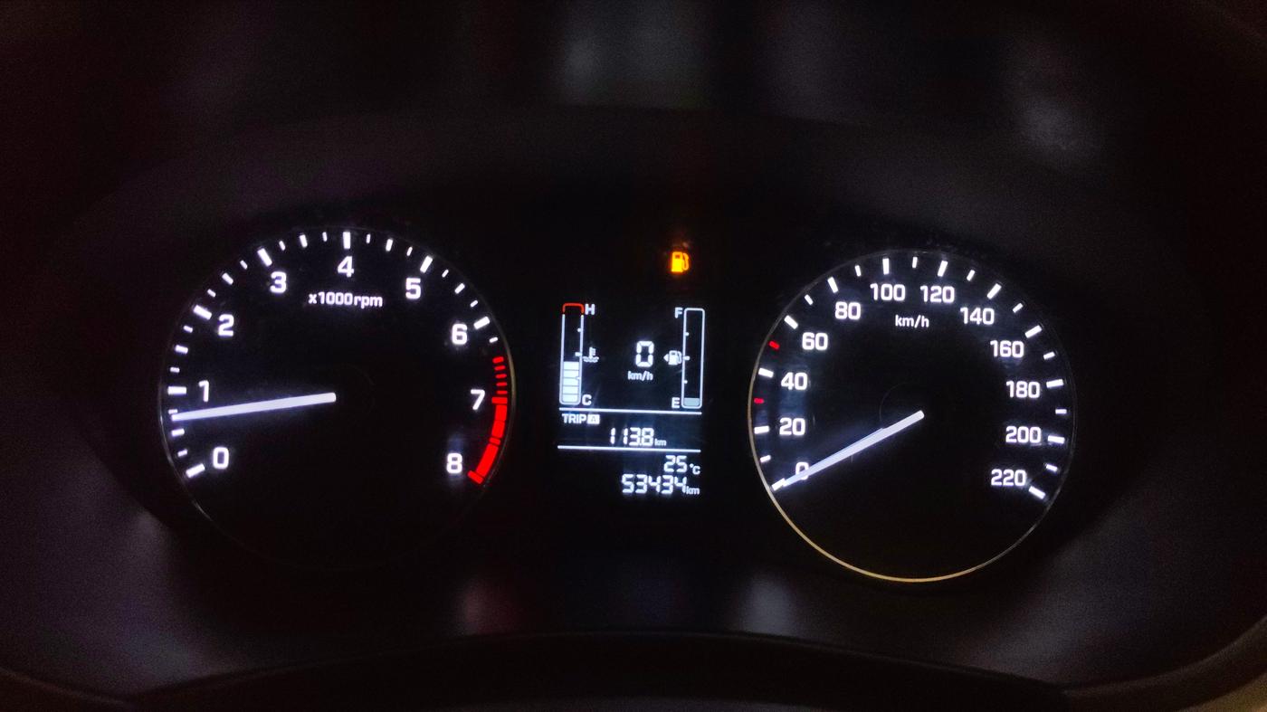 2015 Hyundai Elite i20 MAGNA 1.2, Petrol, Manual, 53,418 km, Odometer Image