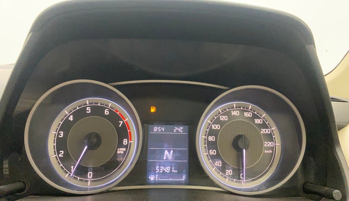 2018 Maruti Dzire ZXI PLUS AMT, Petrol, Automatic, 53,504 km, Odometer Image