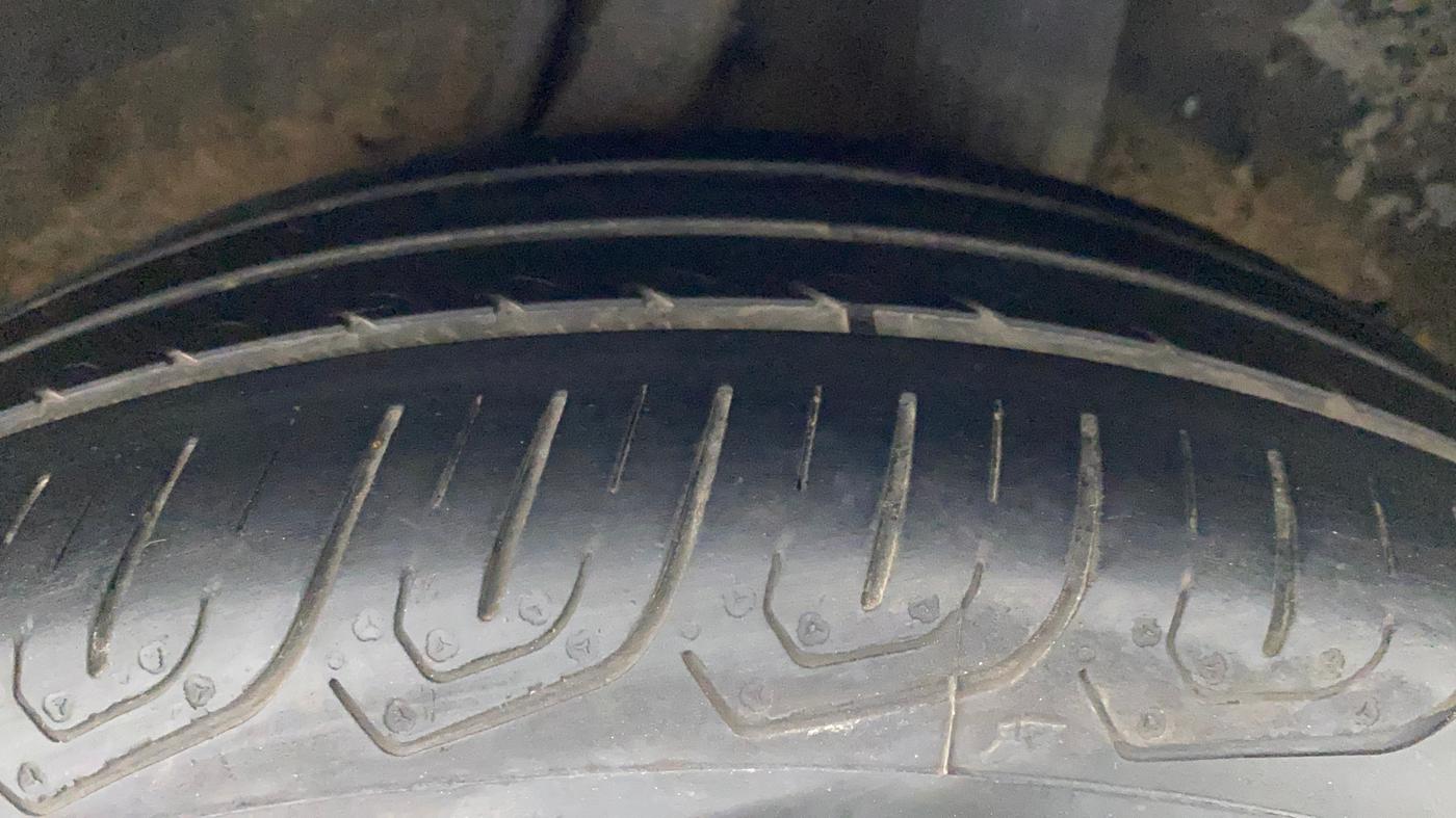 2018 Honda Amaze 1.2L I-VTEC V CVT, Petrol, Automatic, 50,867 km, Left Rear Tyre Tread