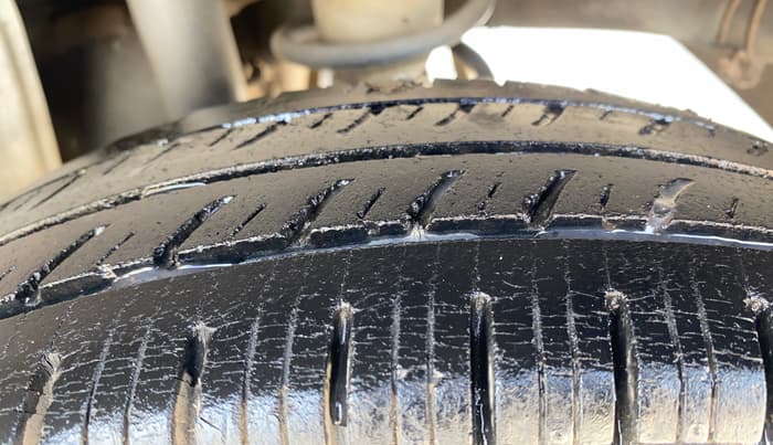 2017 Maruti Alto 800 LXI, Petrol, Manual, 40,200 km, Left Rear Tyre Tread