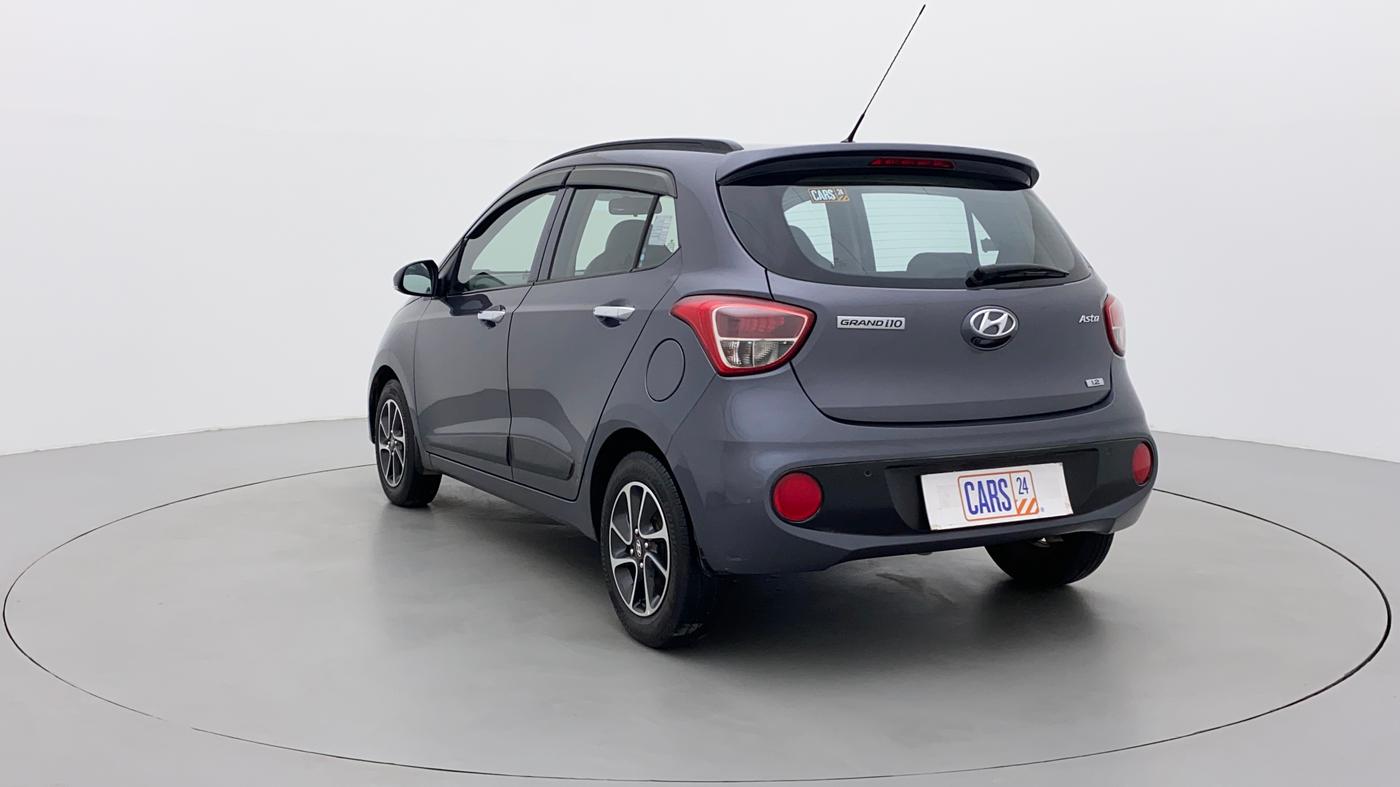 2019 Hyundai Grand i10 ASTA 1.2 KAPPA VTVT, Petrol, Manual, 81,832 km, Left Back Diagonal