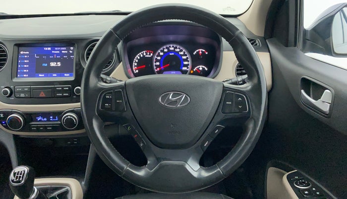 2019 Hyundai Grand i10 ASTA 1.2 KAPPA VTVT, Petrol, Manual, 81,832 km, Steering Wheel Close Up