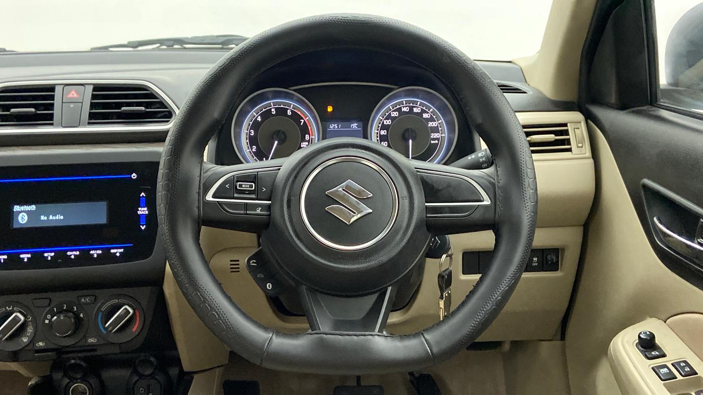 2022 Maruti Dzire VXI AMT, Petrol, Automatic, 60 km, Steering Wheel Close Up