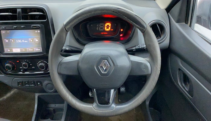 2016 Renault Kwid RXT 1.0 (O), Petrol, Manual, 42,460 km, Steering Wheel Close Up