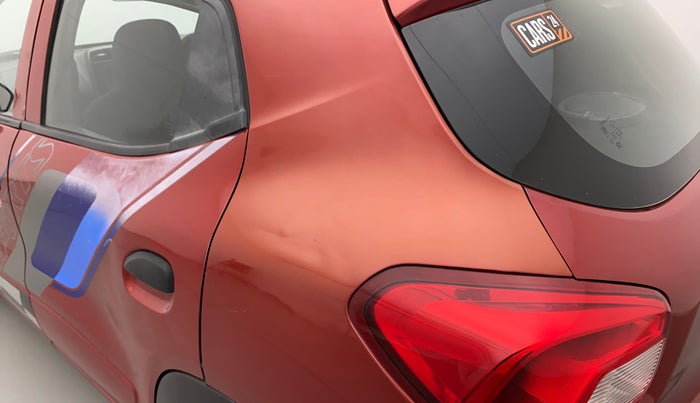 2016 Renault Kwid RXT 1.0 (O), Petrol, Manual, 42,460 km, Left quarter panel - Paint has minor damage