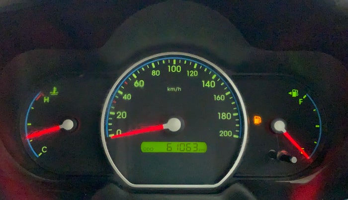 2010 Hyundai i10 ERA 1.1, Petrol, Manual, 61,063 km, Odometer Image