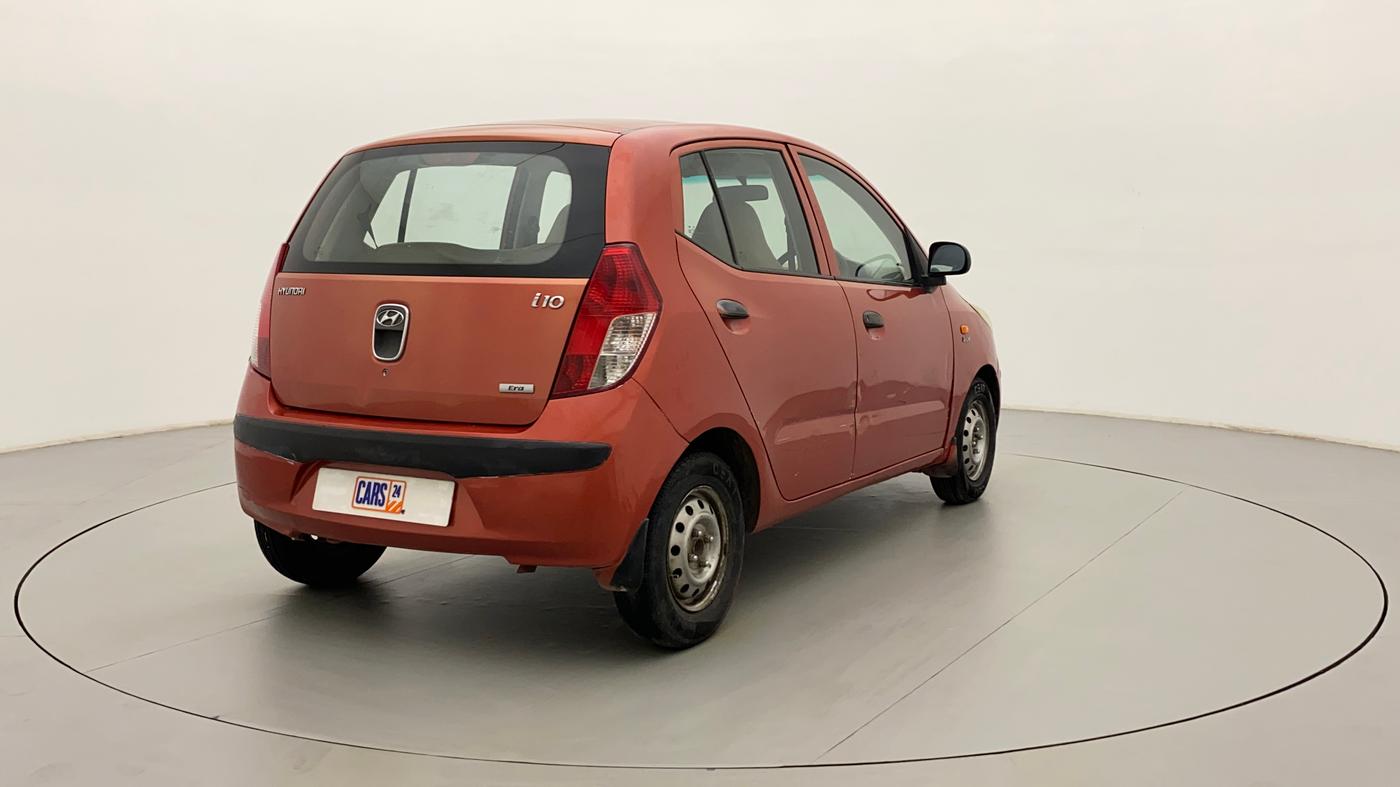 2010 Hyundai i10 ERA 1.1, Petrol, Manual, 61,063 km, Right Back Diagonal