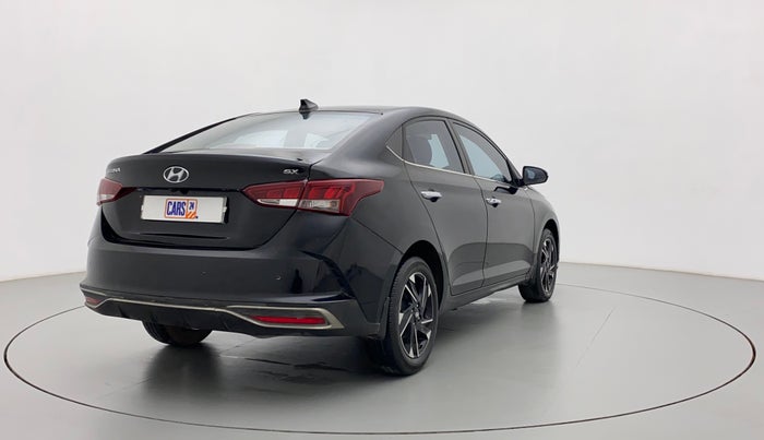 2021 Hyundai Verna SX (O) 1.5 CRDI AT, Diesel, Automatic, 52,200 km, Right Back Diagonal