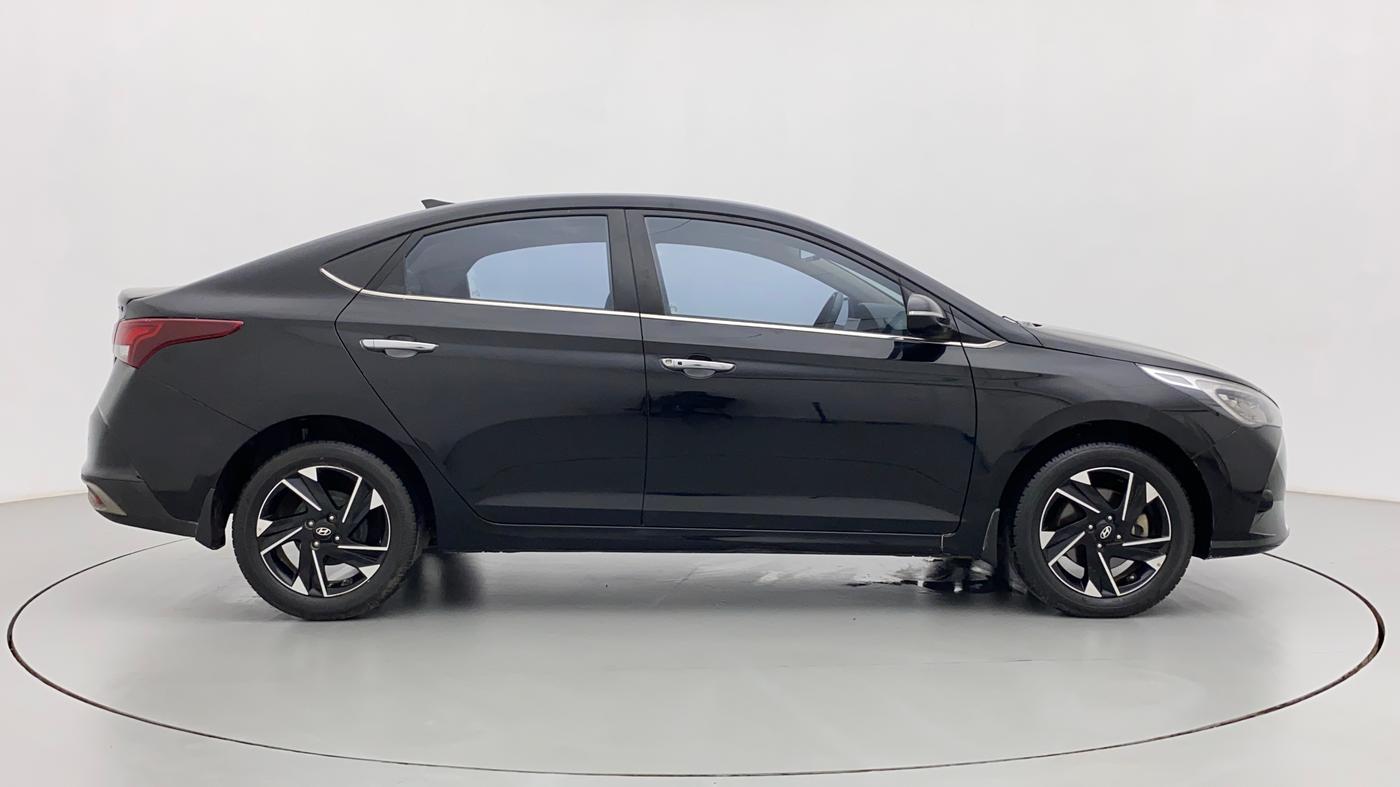 2021 Hyundai Verna SX (O) 1.5 CRDI AT, Diesel, Automatic, 52,200 km, Right Side View