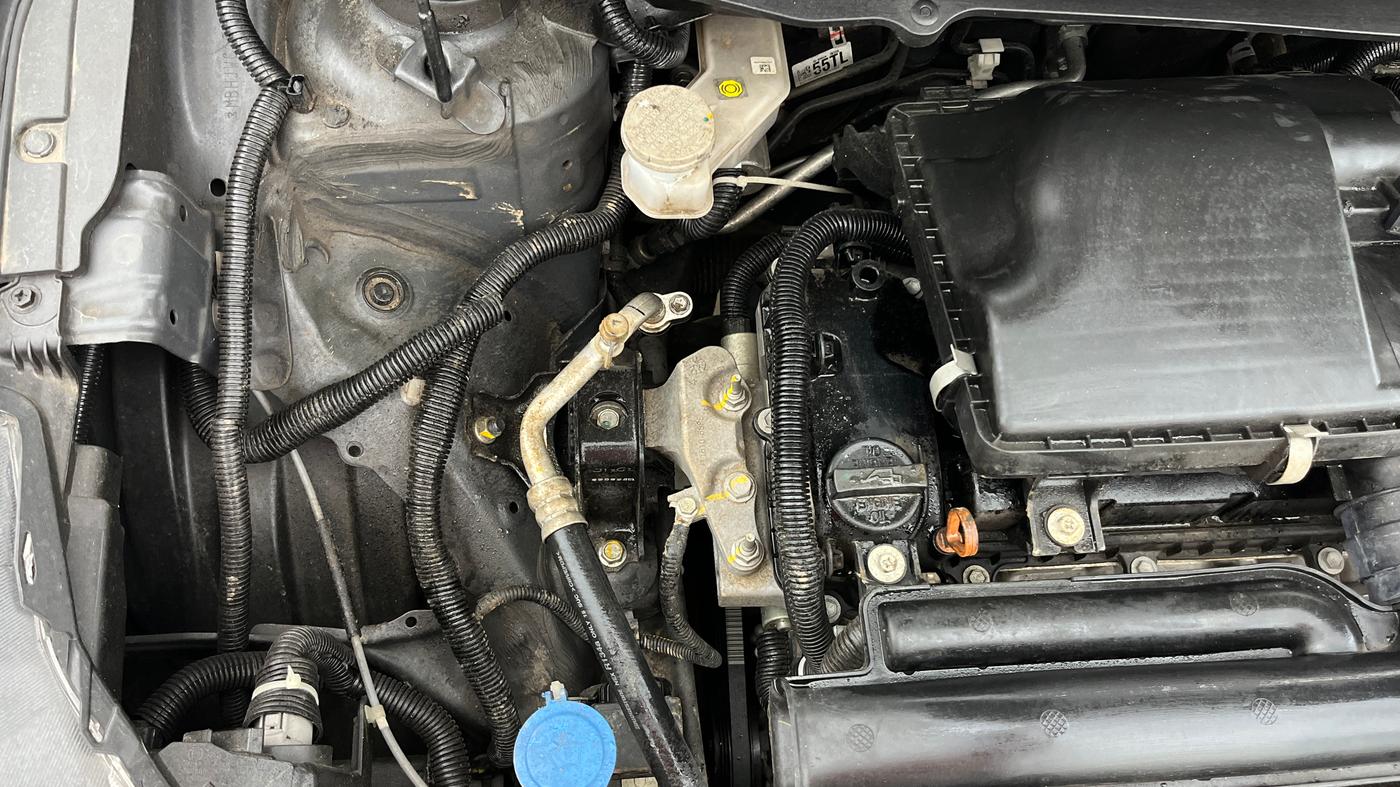 2024 Toyota Glanza V AMT, Petrol, Automatic, 12,775 km, Engine View - Right