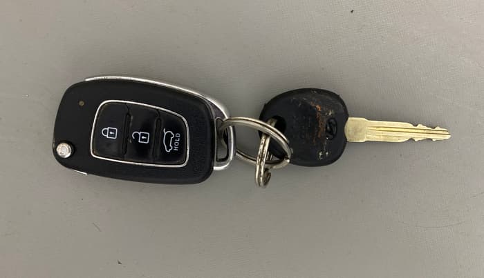 2017 Hyundai Elite i20 SPORTZ 1.2, Petrol, Manual, 80,277 km, Key Close Up