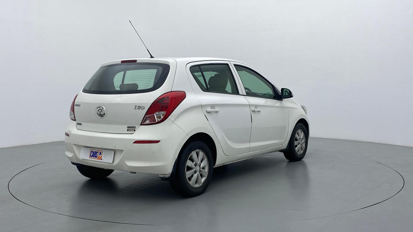 2013 Hyundai i20 SPORTZ 1.4 CRDI, Diesel, Manual, 61,356 km, Right Back Diagonal