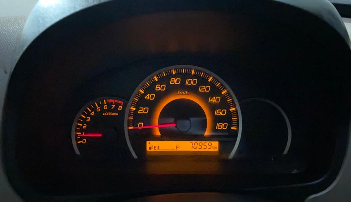 2016 Maruti Wagon R 1.0 VXI, Petrol, Manual, 70,951 km, Odometer Image