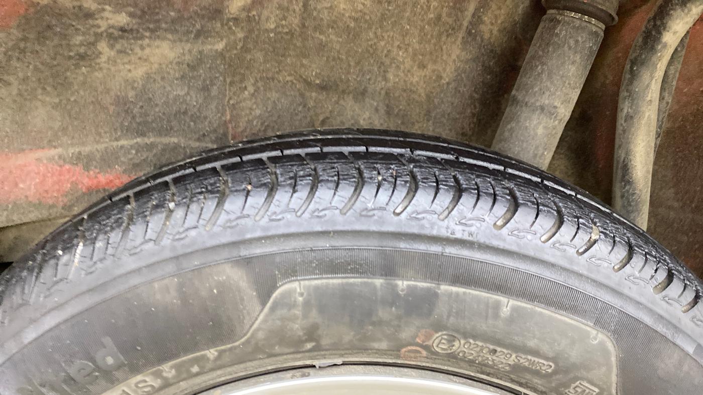 2020 Maruti S PRESSO VXI+, Petrol, Manual, 36,291 km, Left Rear Tyre Tread