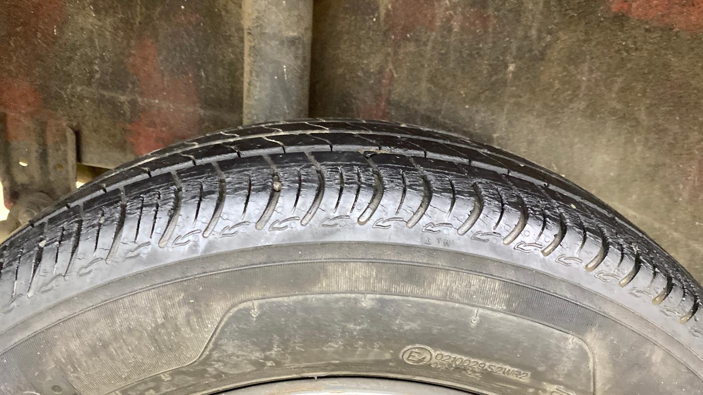 2020 Maruti S PRESSO VXI+, Petrol, Manual, 36,291 km, Right Rear Tyre Tread