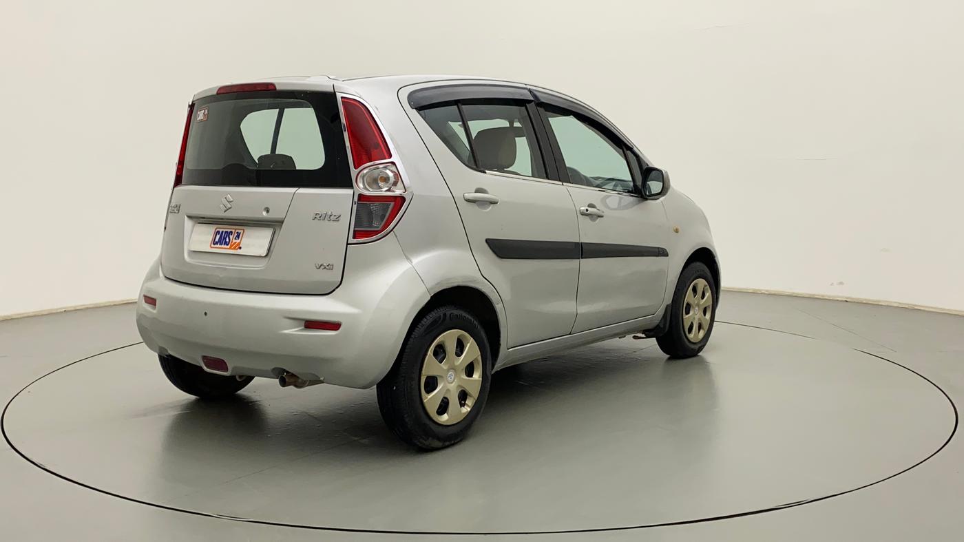 2011 Maruti Ritz VXI, Petrol, Manual, 74,279 km, Right Back Diagonal