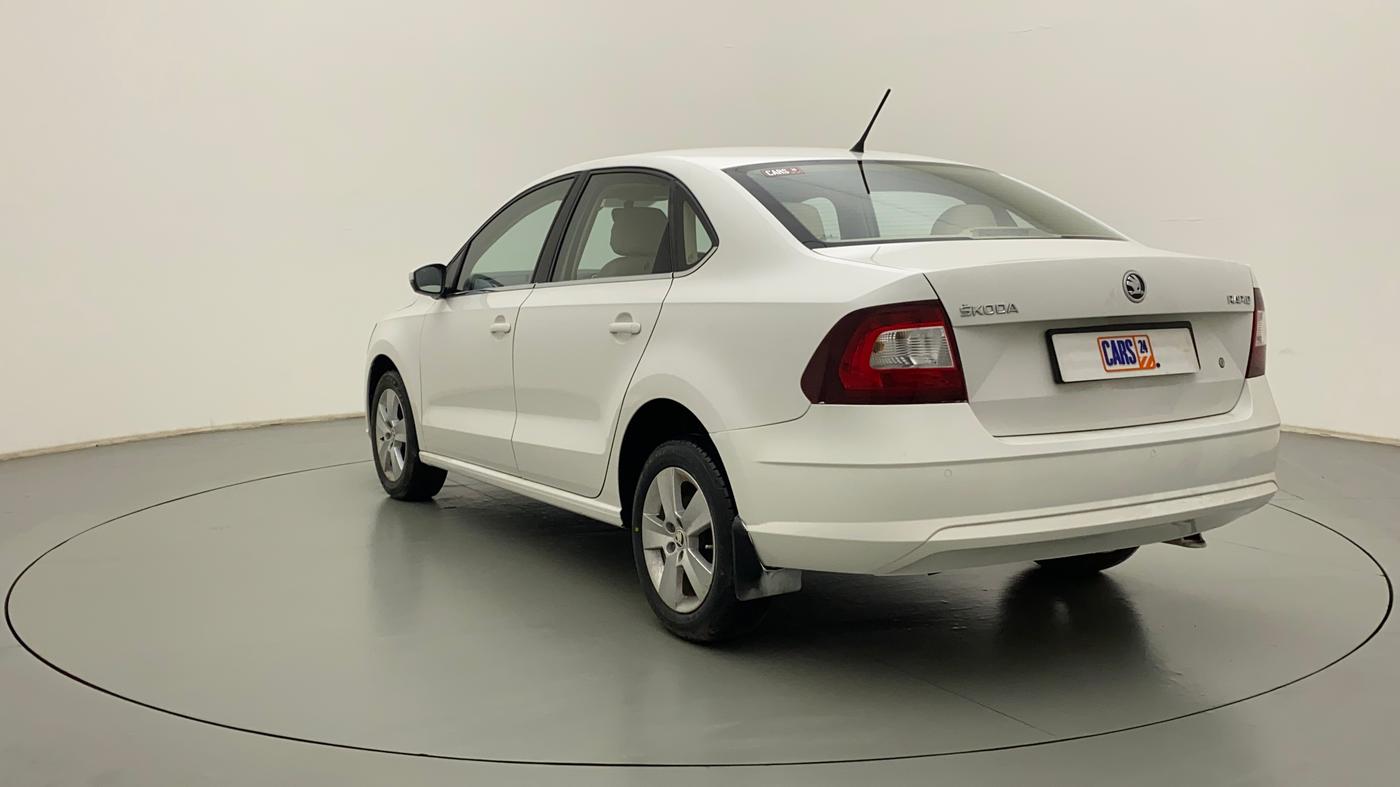 2021 Skoda Rapid AMBITION AT TSI, Petrol, Automatic, 30,435 km, Left Back Diagonal