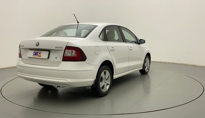 2021 Skoda Rapid AMBITION AT TSI, Petrol, Automatic, 30,435 km, Right Back Diagonal