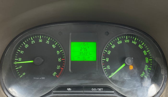 2012 Skoda Rapid AMBITION 1.6 TDI CR MT, Diesel, Manual, 85,438 km, Odometer Image