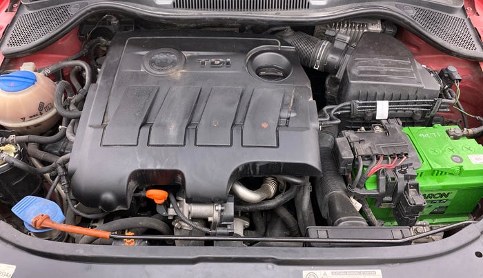 2012 Skoda Rapid AMBITION 1.6 TDI CR MT, Diesel, Manual, 85,438 km, Open Bonet