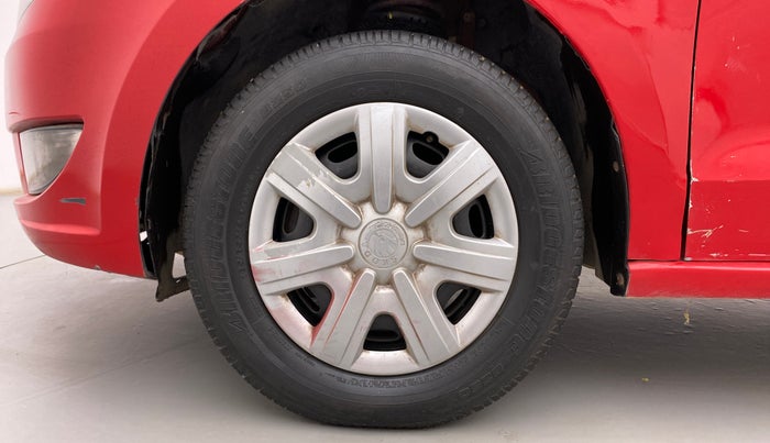 2012 Skoda Rapid AMBITION 1.6 TDI CR MT, Diesel, Manual, 85,438 km, Left Front Wheel