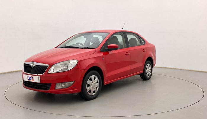 2012 Skoda Rapid AMBITION 1.6 TDI CR MT, Diesel, Manual, 85,438 km, Left Front Diagonal