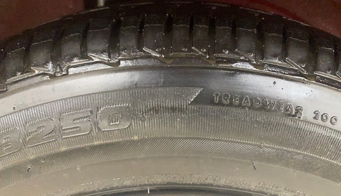 2013 Chevrolet Sail UVA 1.2 LS, Petrol, Manual, 48,283 km, Right Rear Tyre Tread