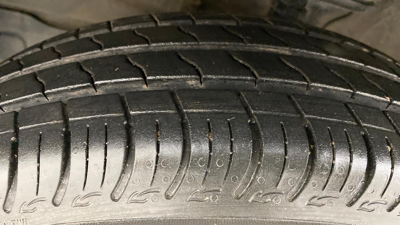 2020 Maruti S PRESSO VXI PLUS, Petrol, Manual, 7,511 km, Left Front Tyre Tread