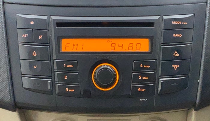 2014 Maruti Swift Dzire VXI, Petrol, Manual, 43,281 km, Infotainment System