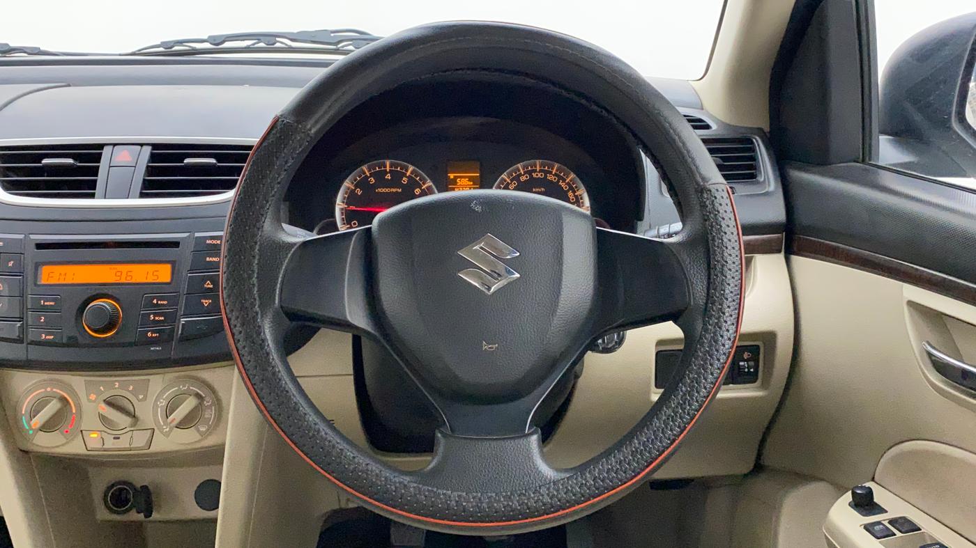 2014 Maruti Swift Dzire VXI, Petrol, Manual, 43,281 km, Steering Wheel Close Up