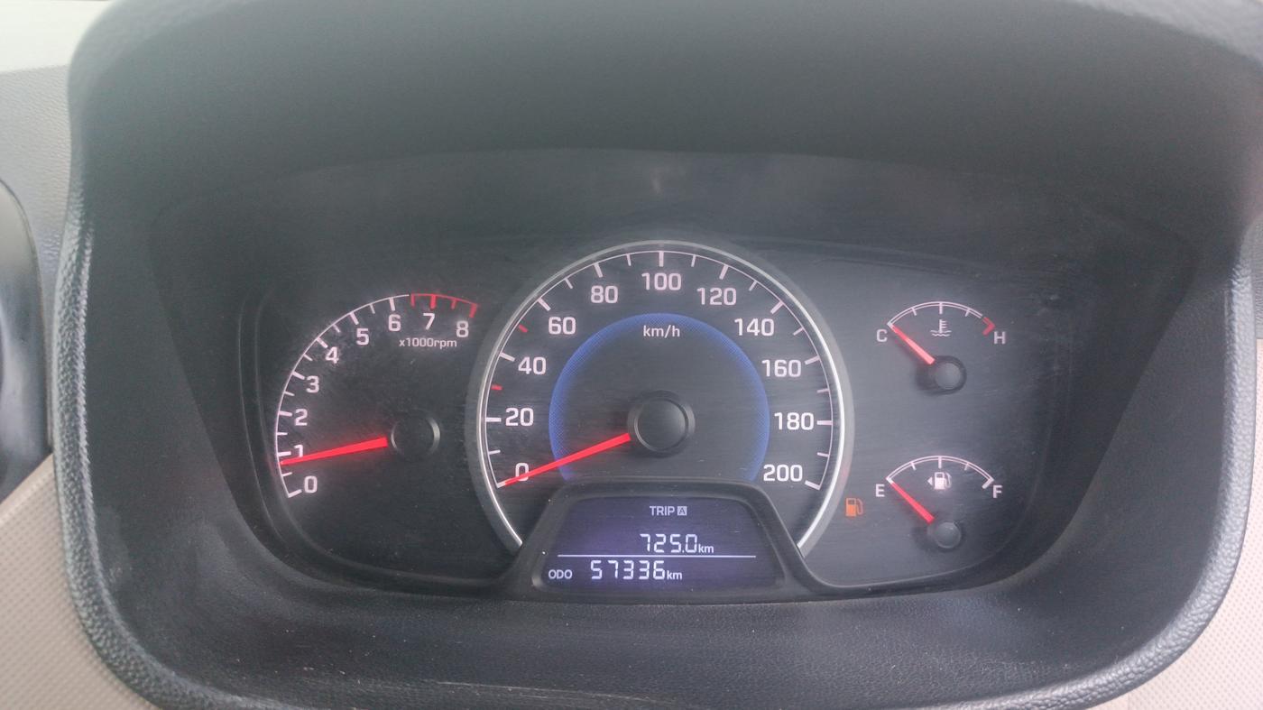2016 Hyundai Grand i10 SPORTZ 1.2 KAPPA VTVT, Petrol, Manual, 57,334 km, Odometer Image