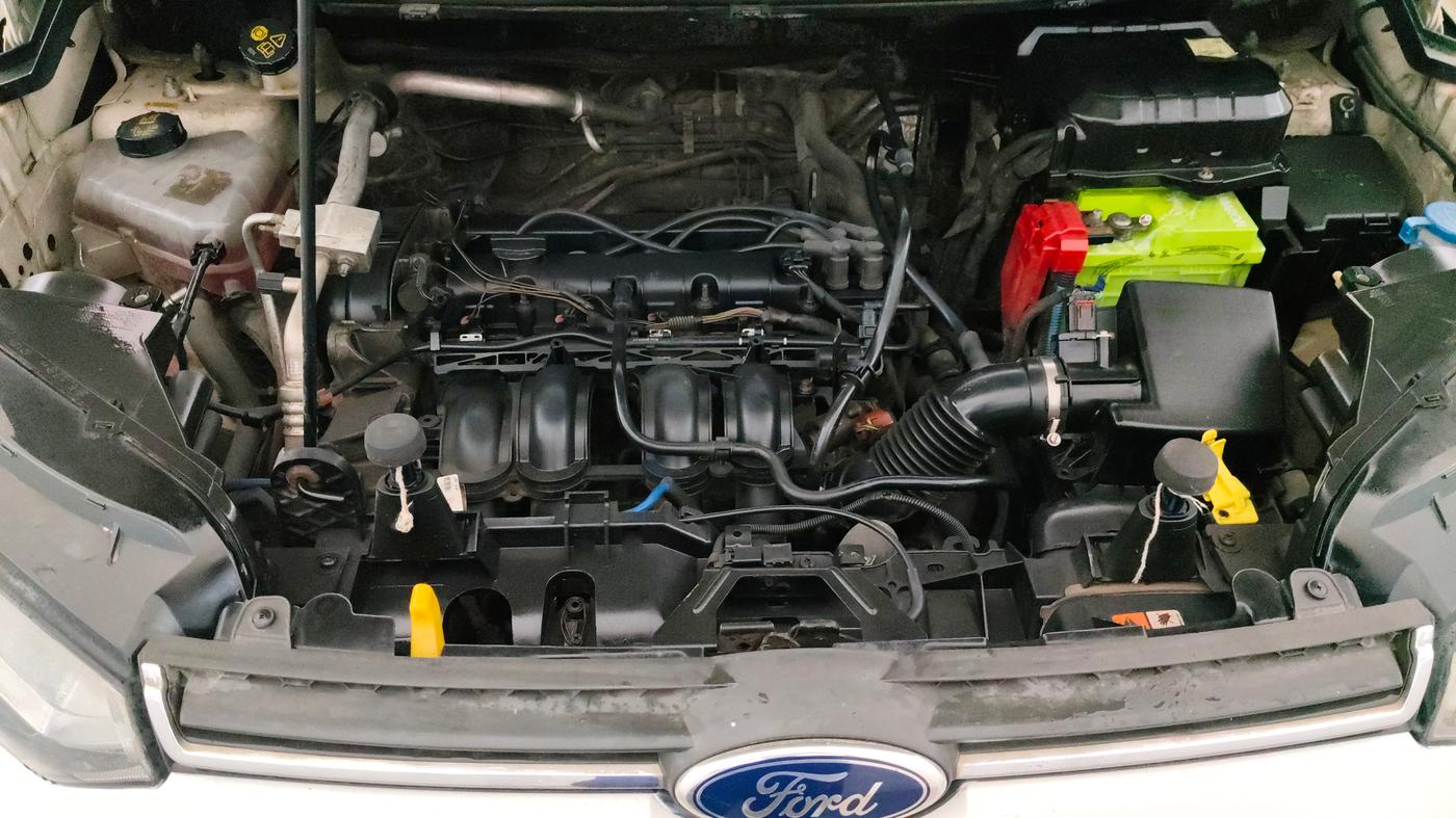 2015 Ford Ecosport TITANIUM 1.5L PETROL AT, Petrol, Automatic, 76,348 km, Engine View