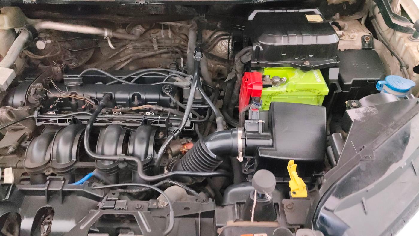 2015 Ford Ecosport TITANIUM 1.5L PETROL AT, Petrol, Automatic, 76,348 km, Engine View - Left