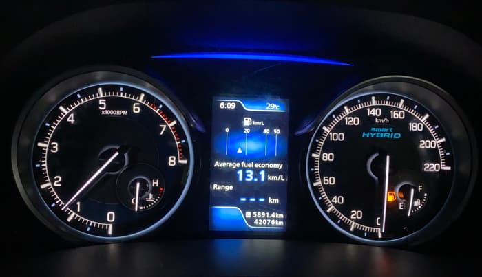 2020 Maruti XL6 ZETA MT, Petrol, Manual, 42,065 km, Odometer Image