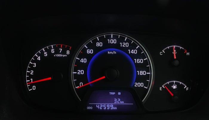 2014 Hyundai Grand i10 ASTA (O) 1.2 KAPPA VTVT, Petrol, Manual, 42,594 km, Odometer Image