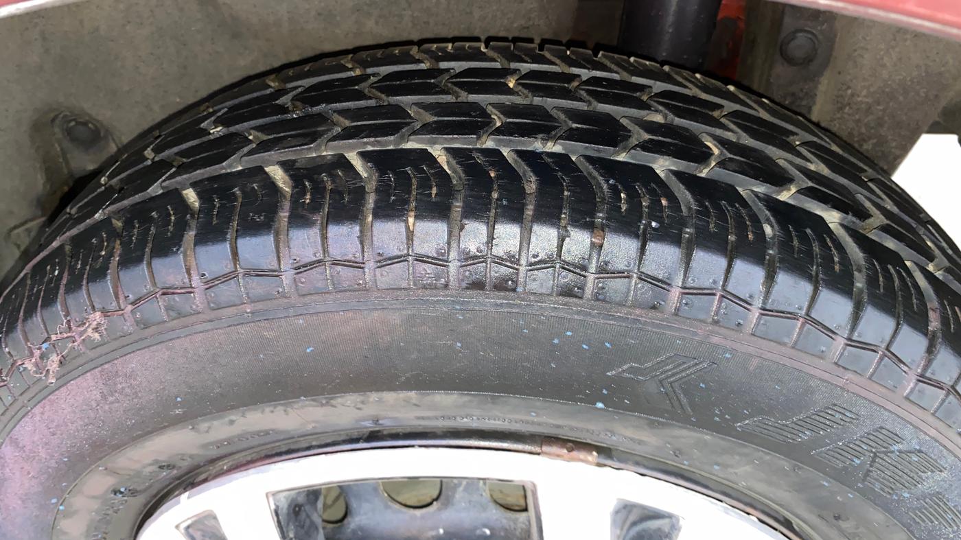 2015 Maruti Swift Dzire VXI, Petrol, Manual, 37,153 km, Left Rear Tyre Tread