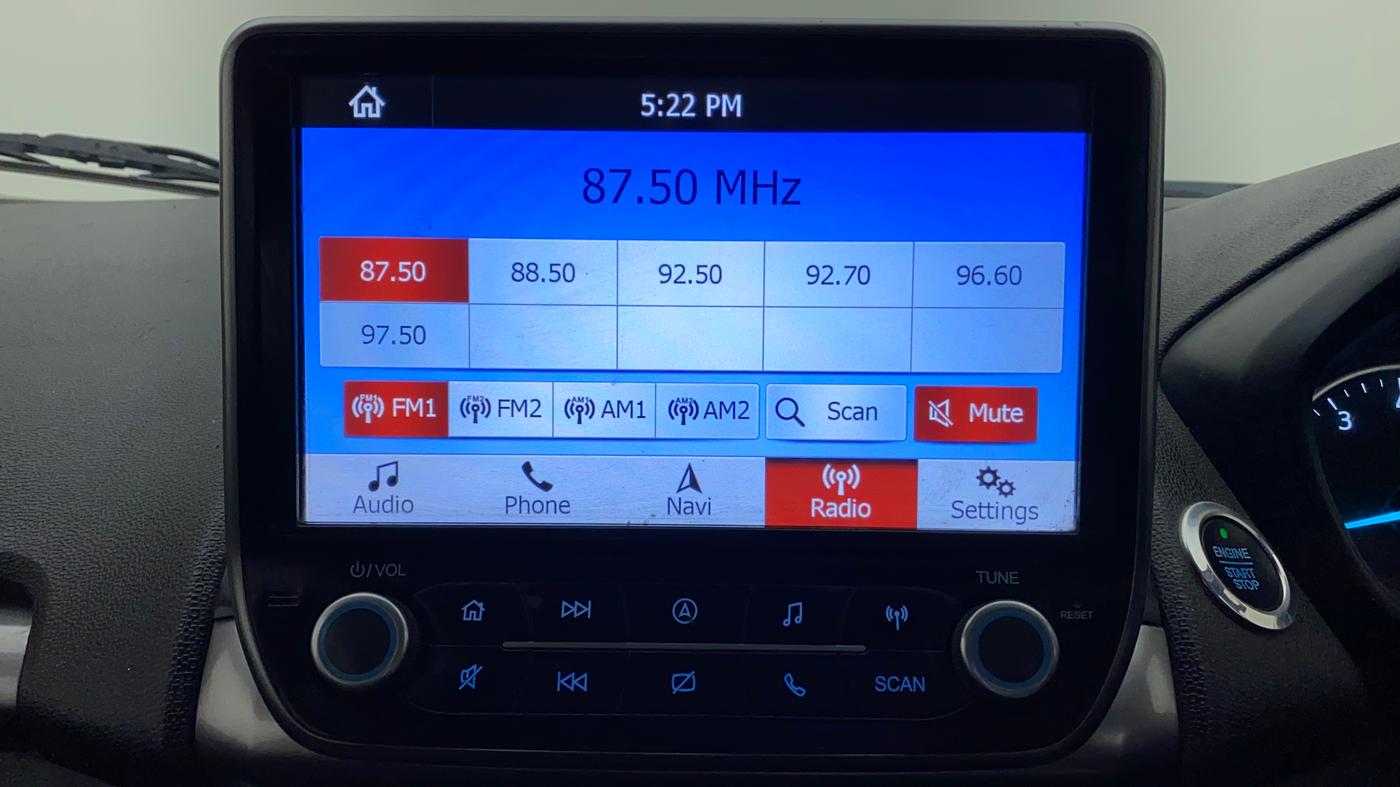 2019 Ford Ecosport TITANIUM 1.5L PETROL, Petrol, Manual, 91,830 km, Infotainment System