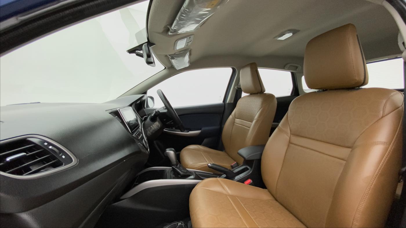 2021 Maruti Baleno ZETA CVT PETROL 1.2, Petrol, Automatic, 5,665 km, Right Side Front Door Cabin