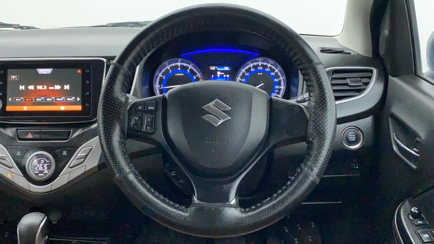 2021 Maruti Baleno ZETA CVT PETROL 1.2, Petrol, Automatic, 5,665 km, Steering Wheel Close Up