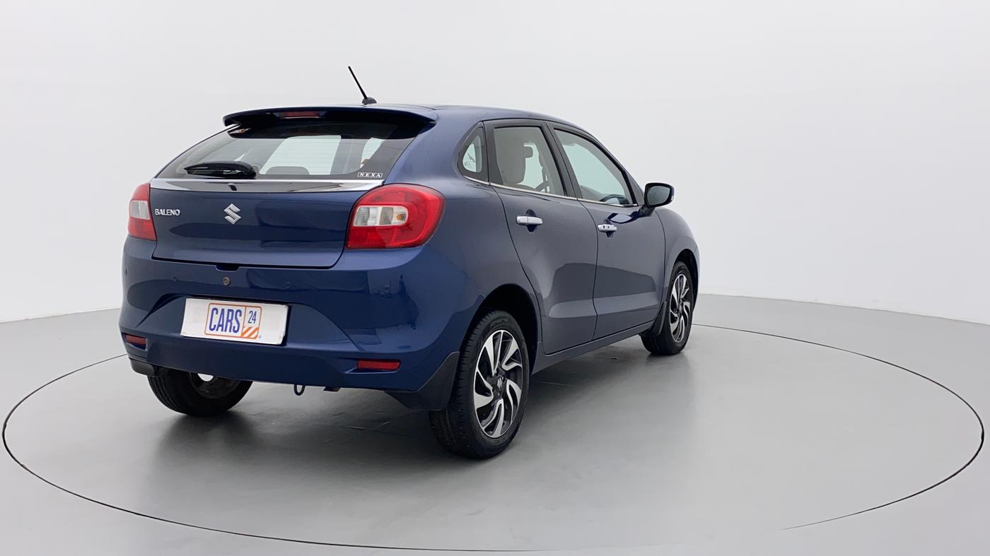 2021 Maruti Baleno ZETA CVT PETROL 1.2, Petrol, Automatic, 5,665 km, Right Back Diagonal